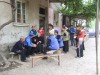 17 october 2008 - Romanian monitors with IDPs from Abkhazia (1993) in Saguramo
